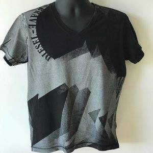 Men’s Diesel V-Neck T Shirt